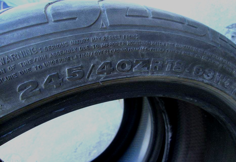 Літня гума Dunlop Sport 9000 245/40 R18 93Y 3