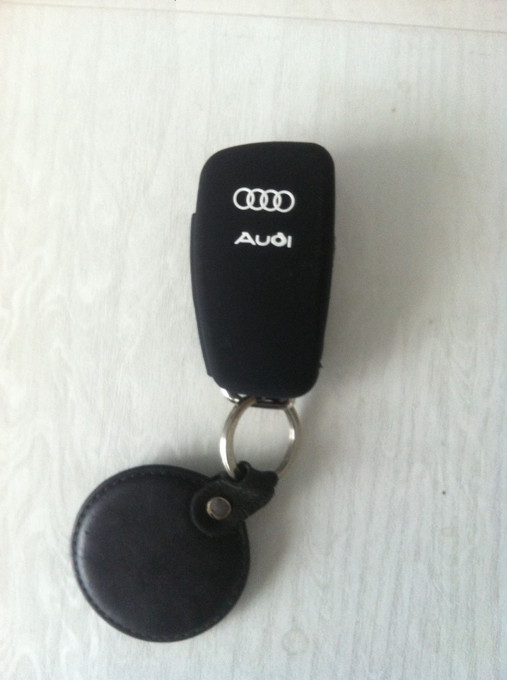 Силіконовий чохол / Брелок легендарні кільця / брелок Audi TT з номерним знаком автомобіля 2