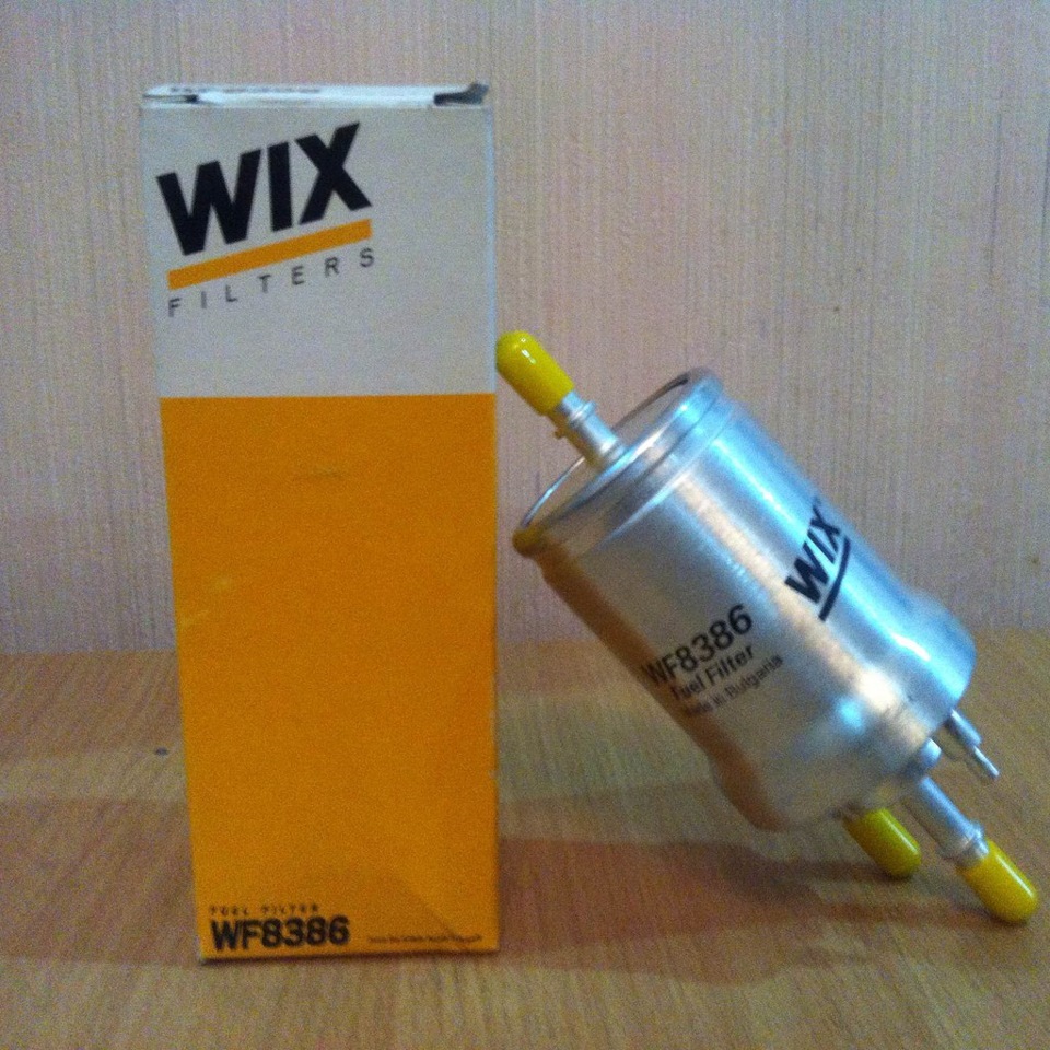 Заміна паливного фільтра WIX WF8386 1