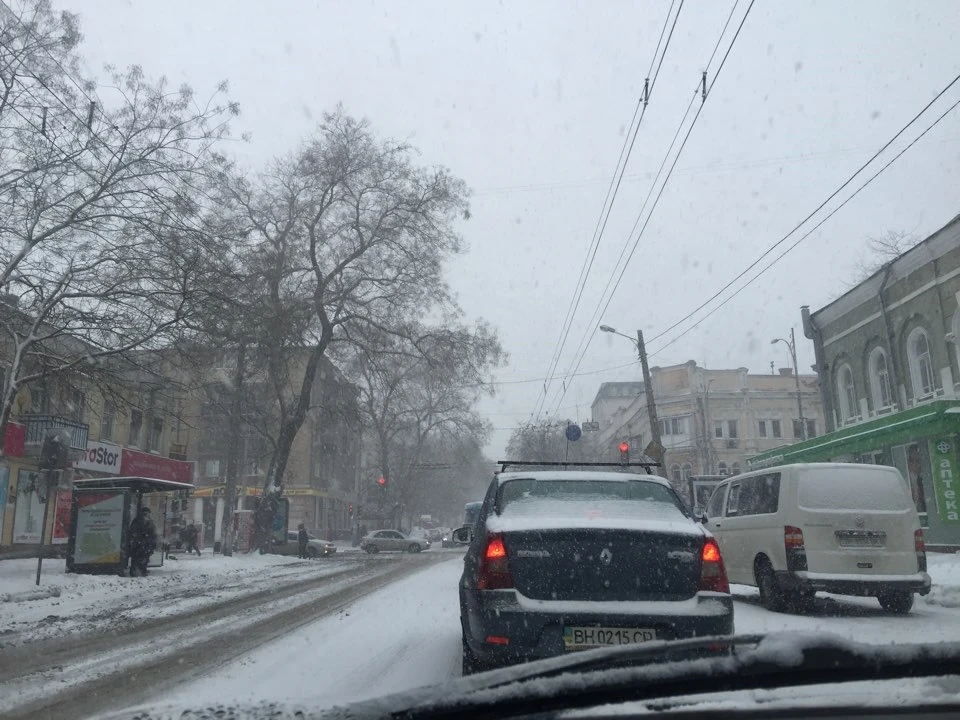 У нас хуртовина, а нам по барабану))