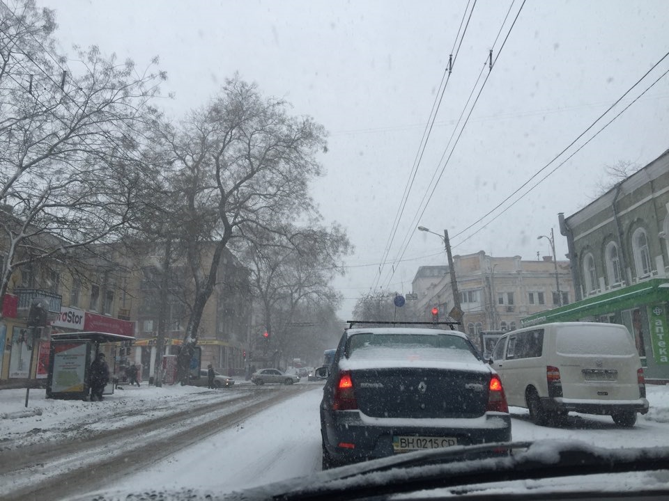 У нас хуртовина, а нам по барабану)) 1