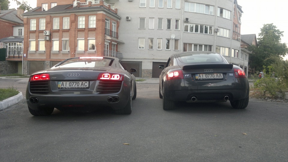 ТТ и R8 2