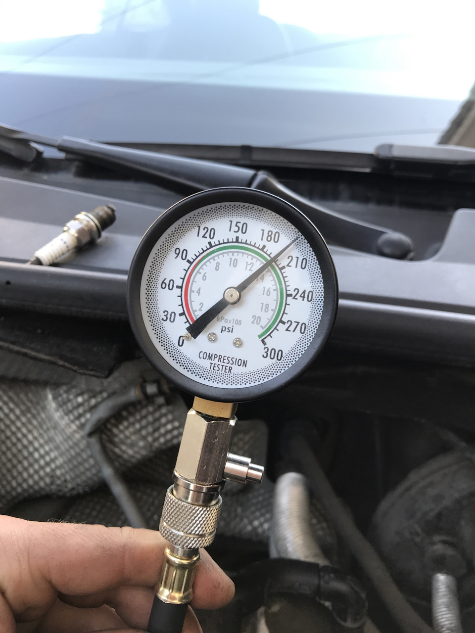 Перевірка компресії BWA 2.0 TFSI на 133 000 пробігу 3