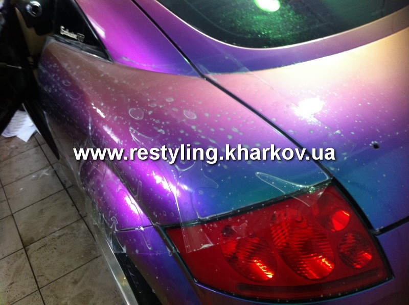 Фото бронювання кузова поліуретановою плівкою. 5