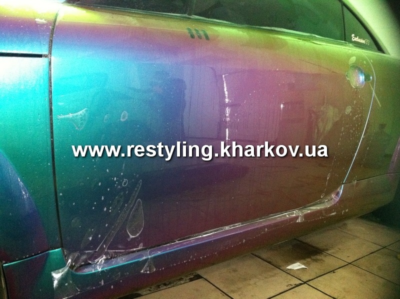 Фото бронювання кузова поліуретановою плівкою. 4