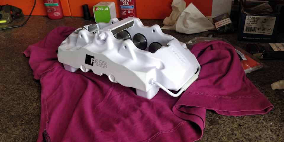 Big Brake Kit Brembo GT 8 pot - перша спроба 3