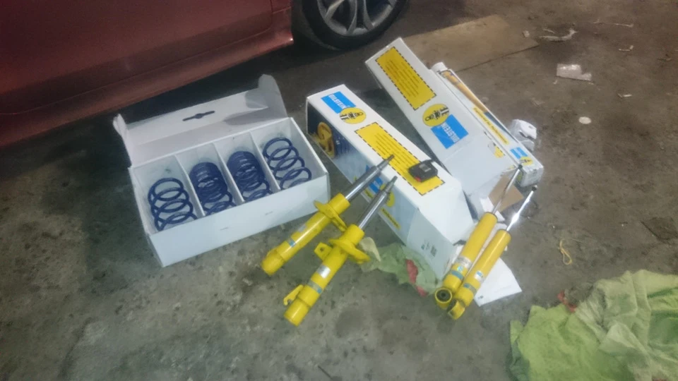 Подвеска Bilstein B8 + HR запилена
