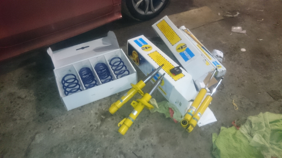 Подвеска Bilstein B8 + HR запилена 1