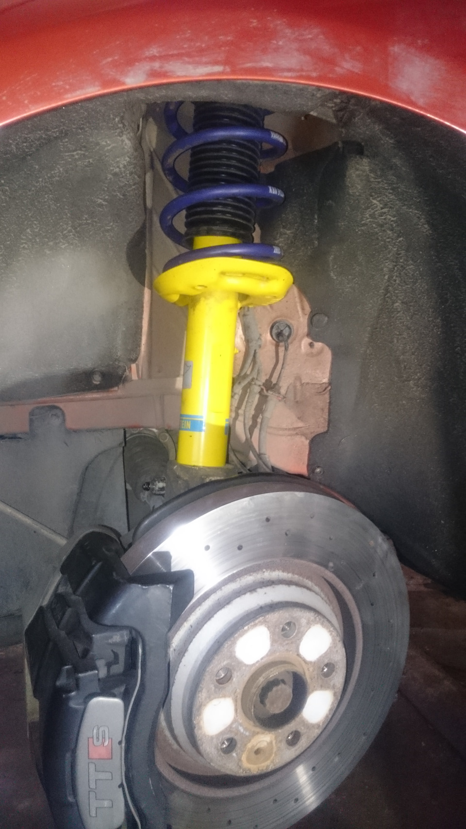 Подвеска Bilstein B8 + HR запилена 4