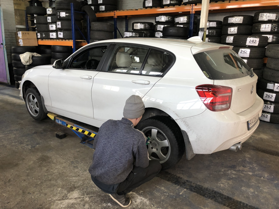 Диски Bmw style 243 на F20 2