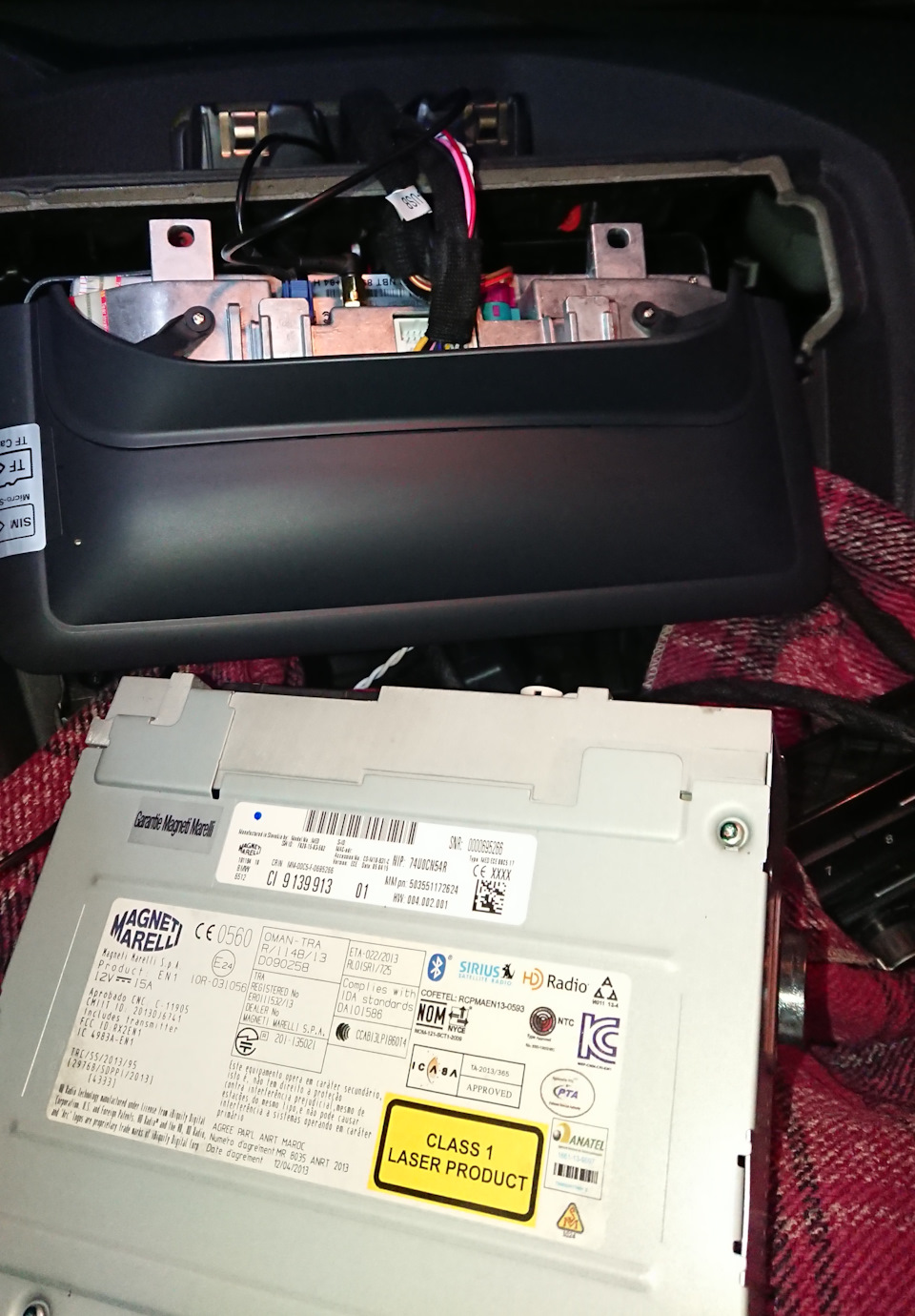 Установка Android head unit 5