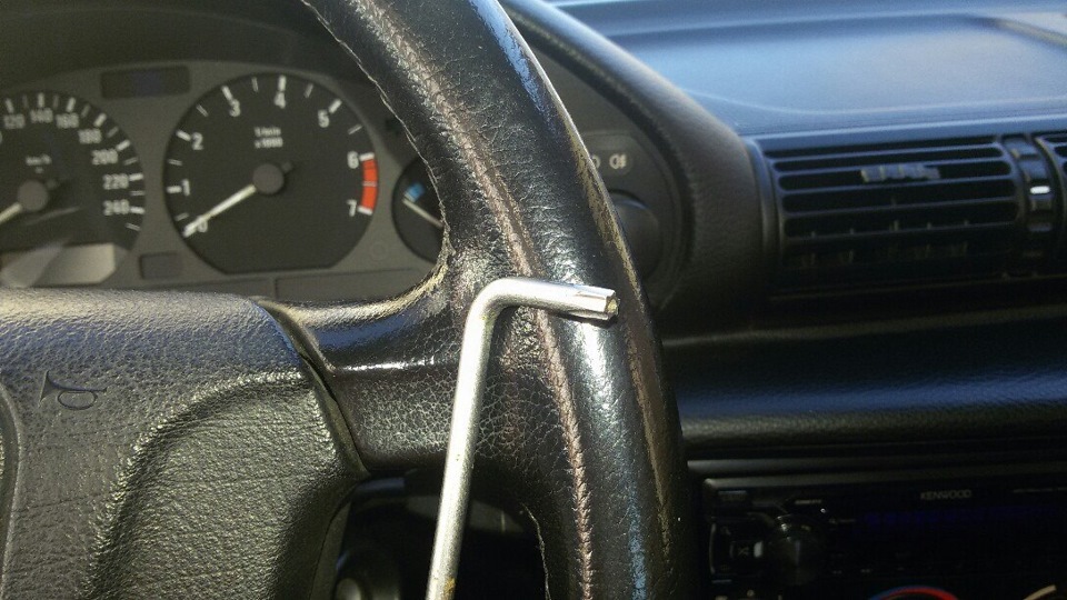 Установка М керма BMW E36 2