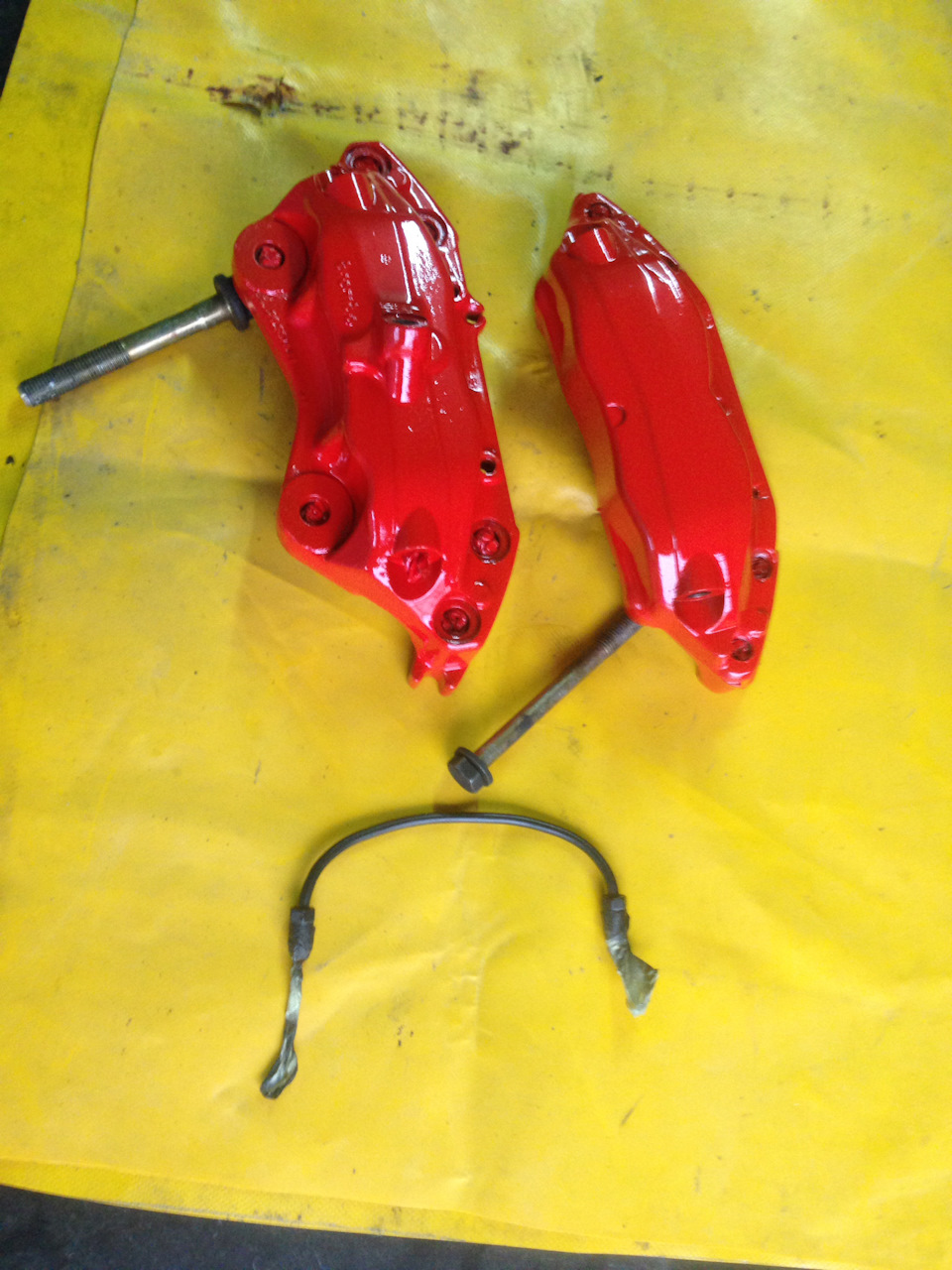 Фарбування супортів brembo 3