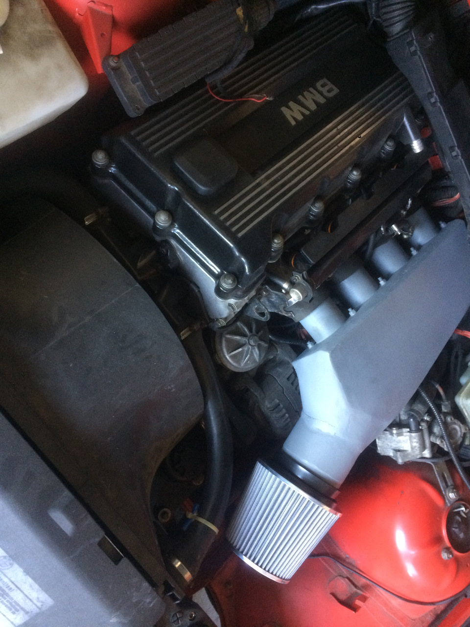 Впускний колектор для дросселів. Itb m44 air box 2