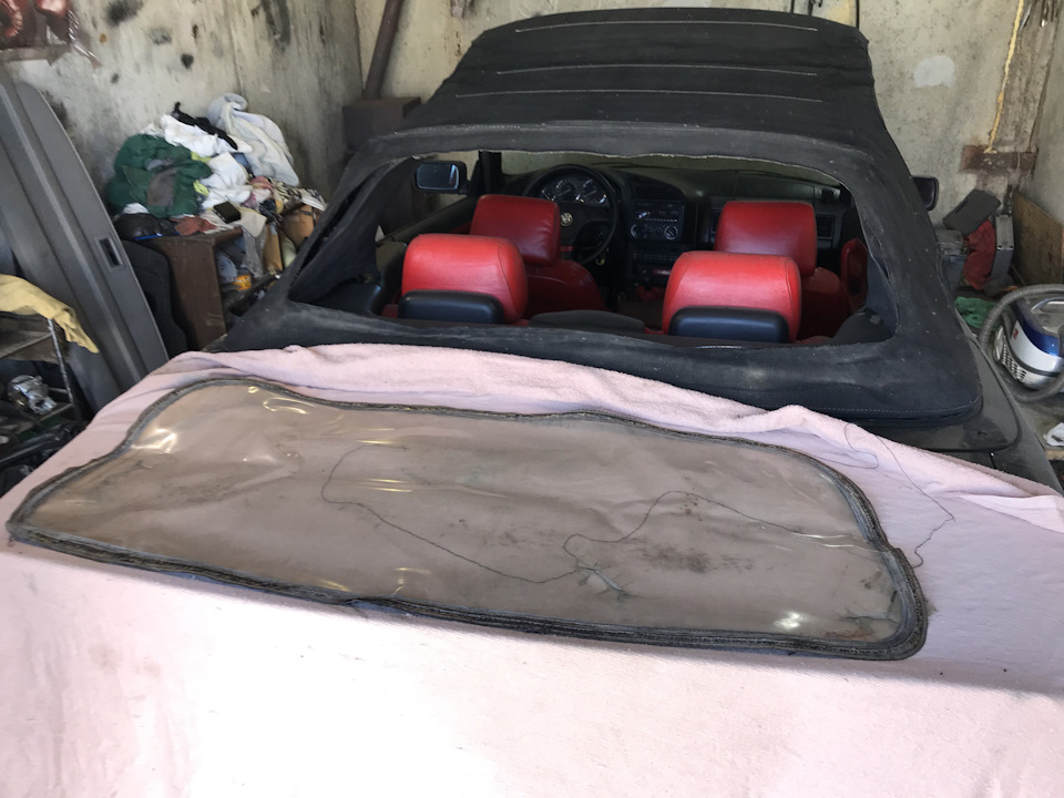 Змінюємо заднє вікно в кабріолеті bmw e36 2