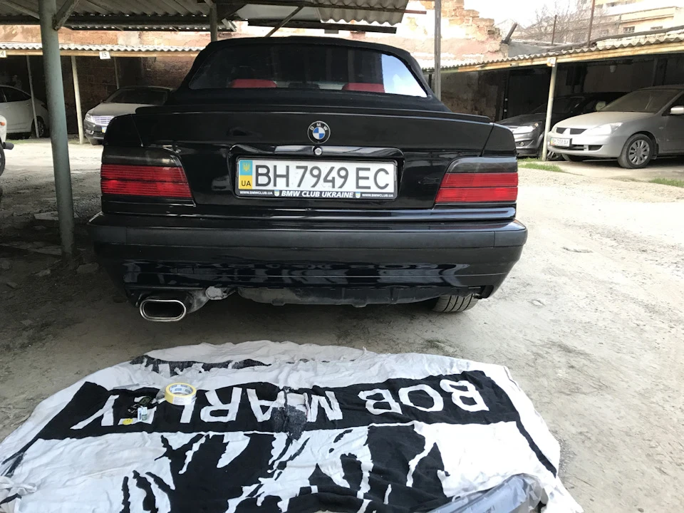 Задній дифузор знову на місці