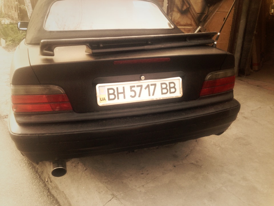 ///M дифузор & сполер 1