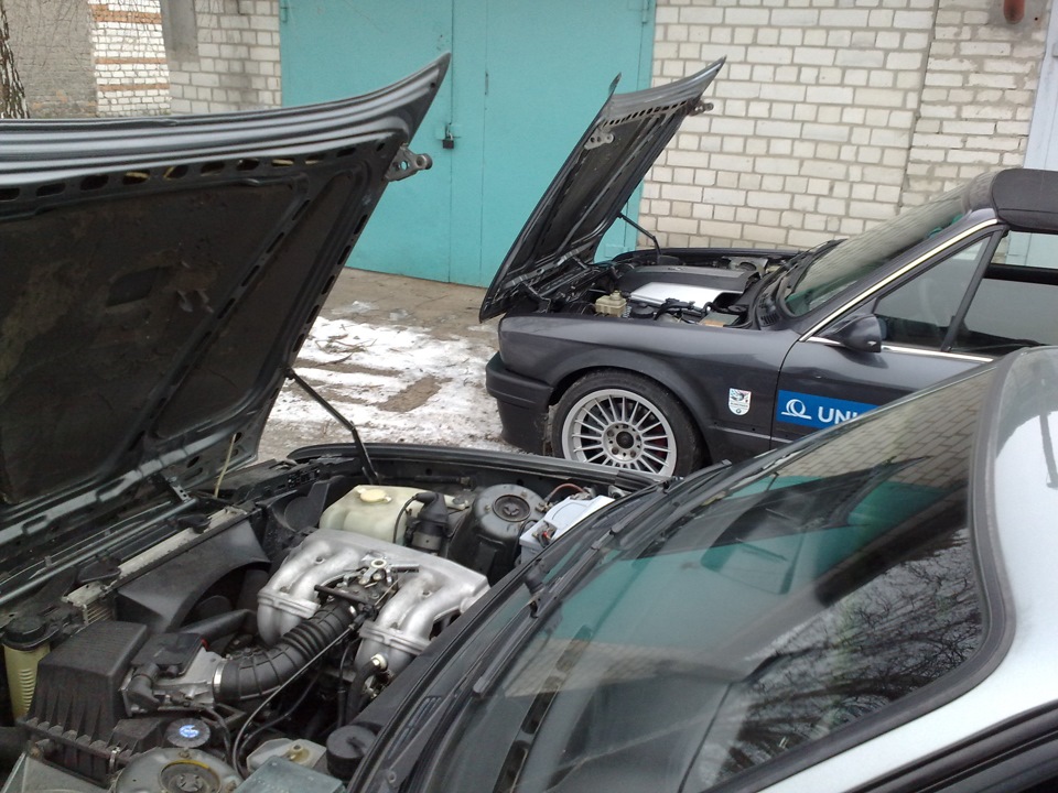 Мої дві БМВ та один VW Golf I 4