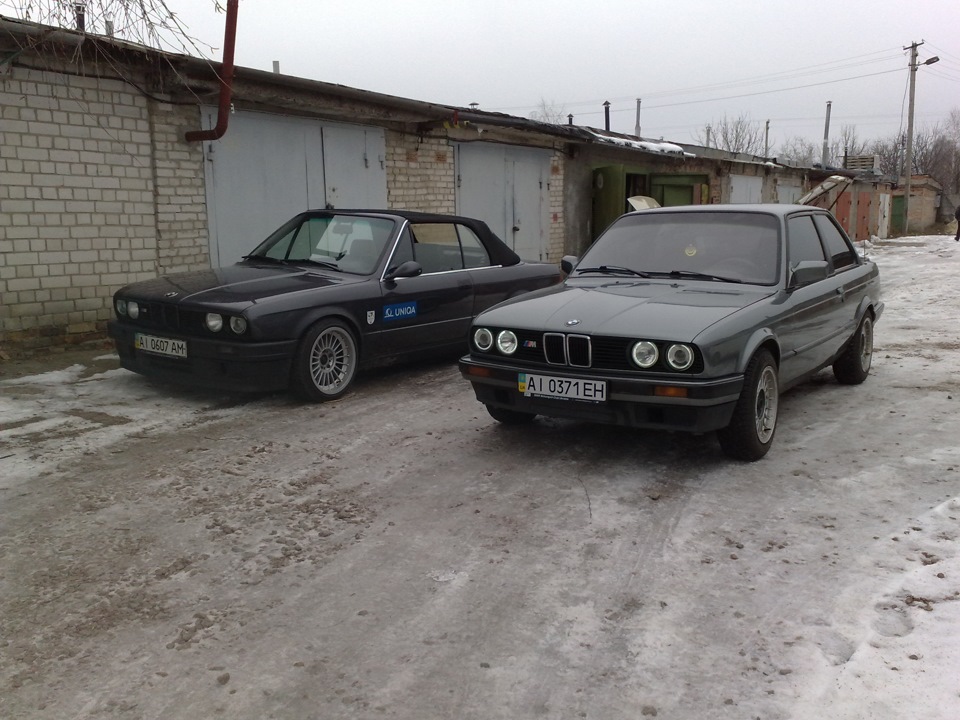 Мої дві БМВ та один VW Golf I 1