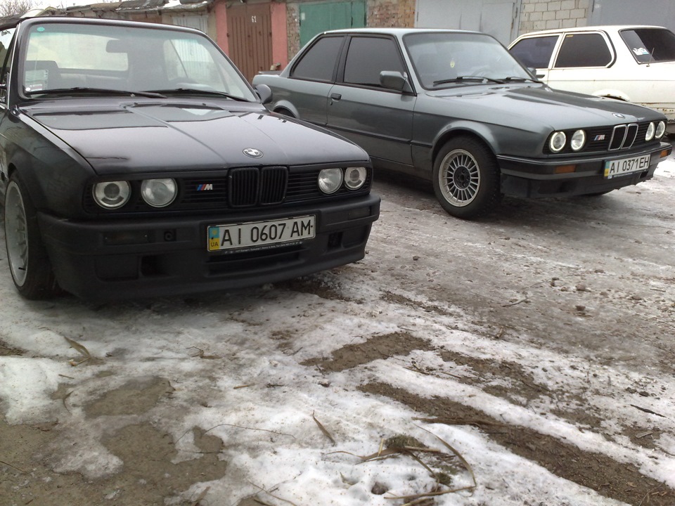 Мої дві БМВ та один VW Golf I 3