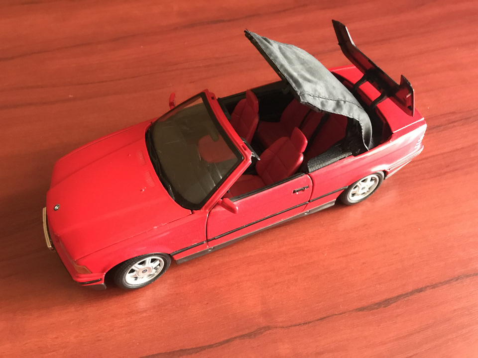 BMW E36 Convertible, 1:18, частина 3 4