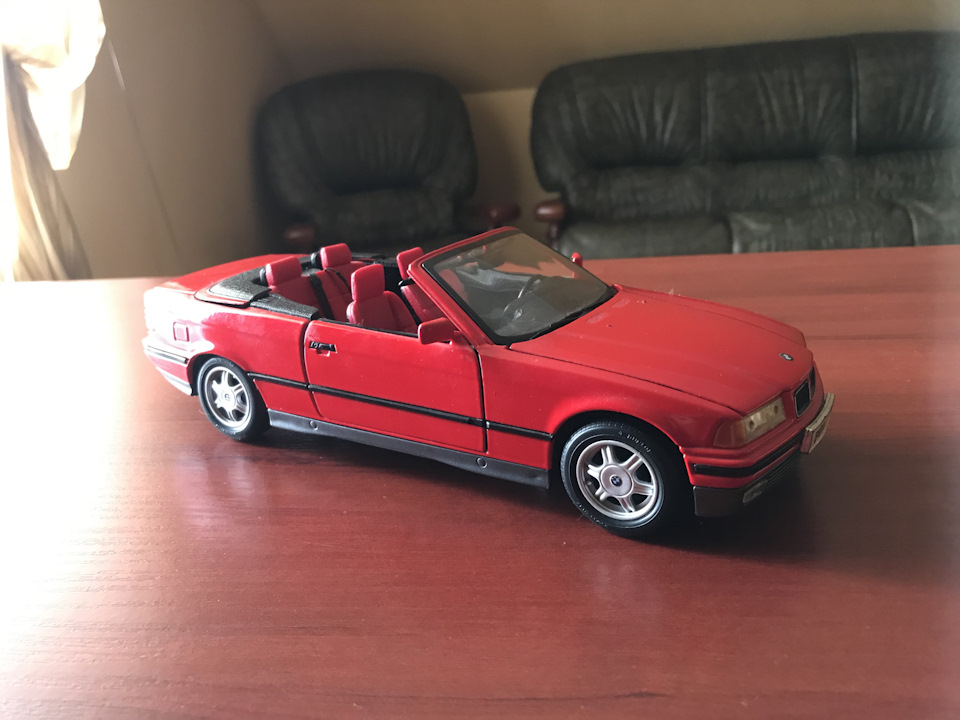 BMW E36 Convertible, 1:18, частина 3 1