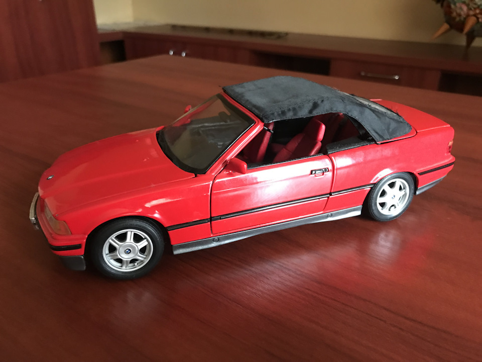 BMW E36 Convertible, 1:18, частина 3 5
