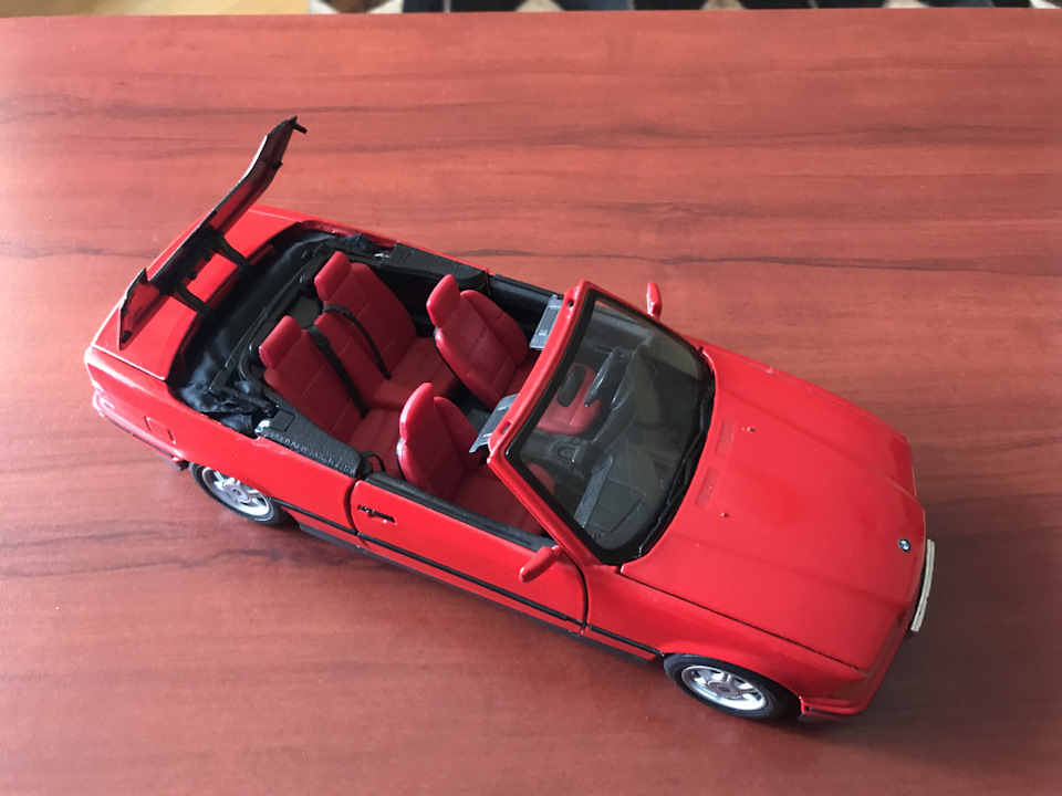 BMW E36 Convertible, 1:18, частина 3 2