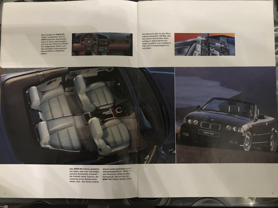 Рекламний проспект BMW M3 3