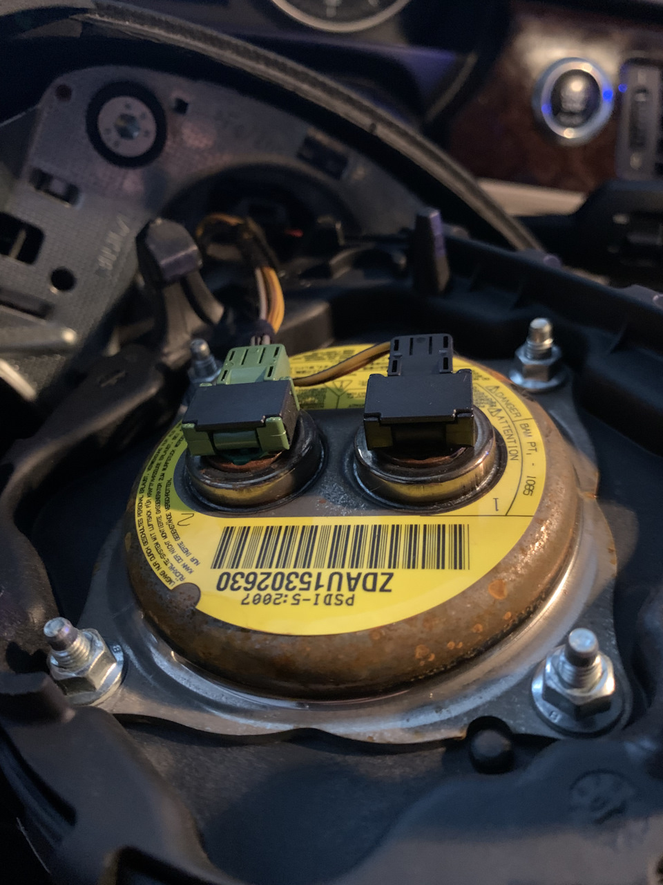 Upgrade руля на bmw e93 5