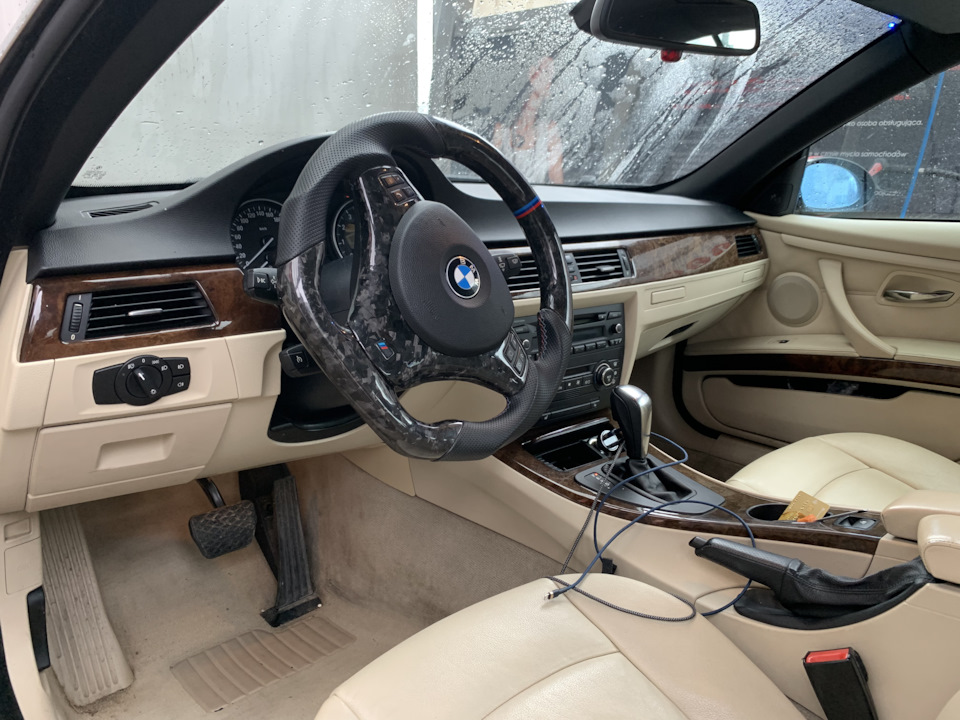 Upgrade руля на bmw e93 1