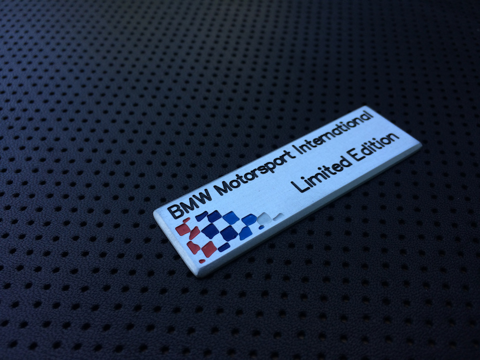 Табличка BMW Motorsport 2