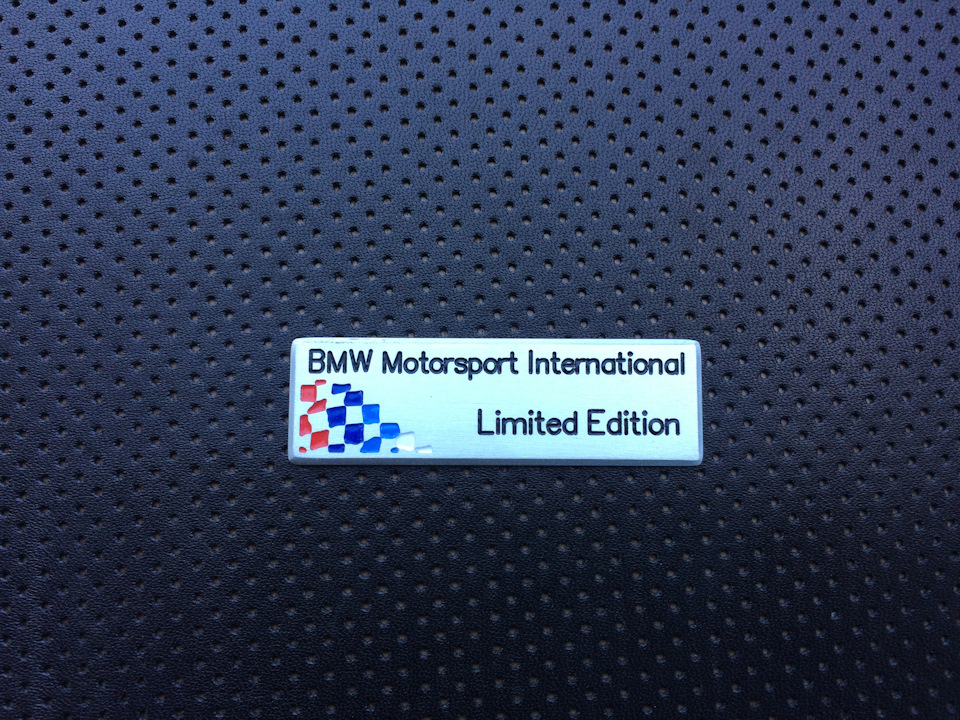Табличка BMW Motorsport 1