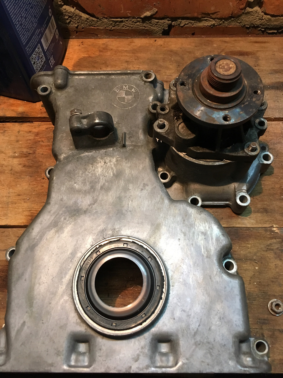 Збираємо блок M52B25. Фінал :) 5