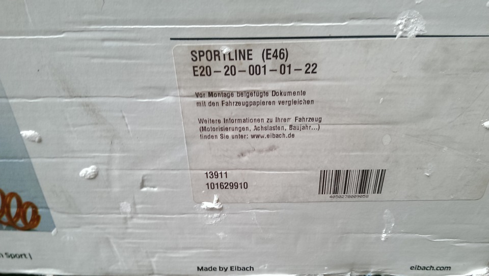 Продам купе Eibach Sportline 318Ci 3