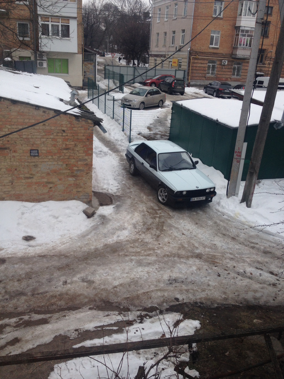 Alpina губа бмв е30 2.0 1