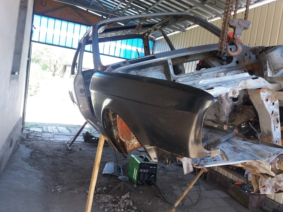 Повний rebuild кузова. Частина 2
