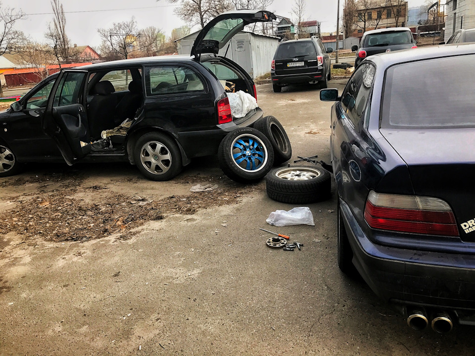 Поглибив насадки, в мене знову врізалися, діагностика, переробка. 3