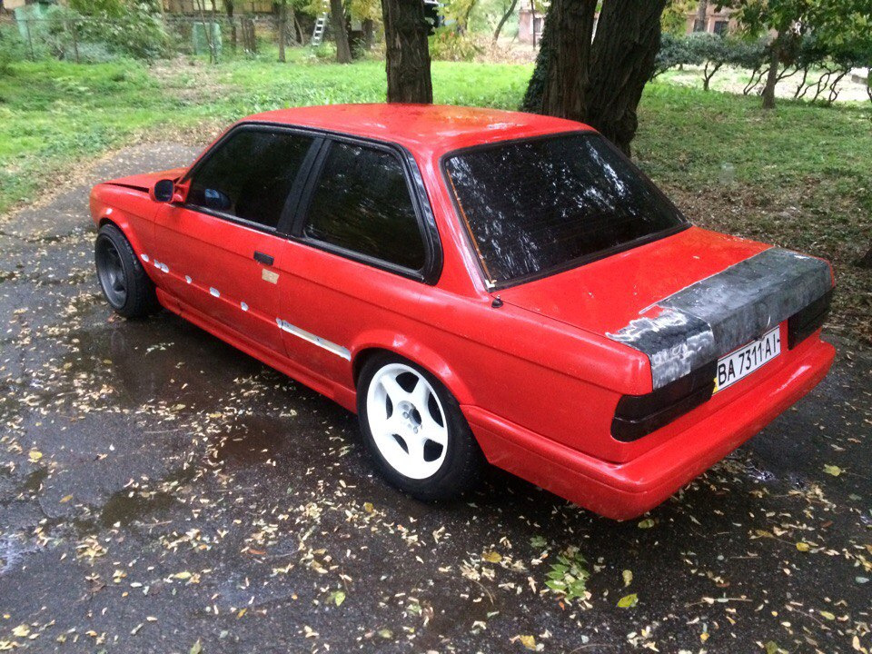 Передня ходова від E36 Задумка 4