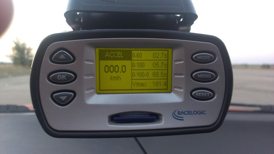 Замер racelogic 1