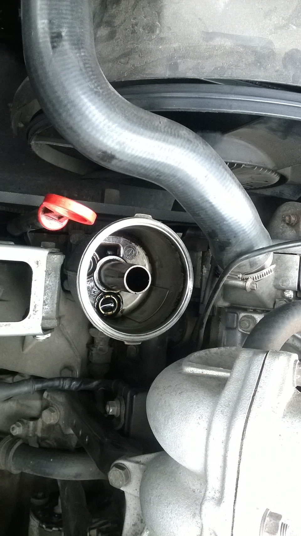 Заміна мастила (Mobil 10W40) та фільтрів 374.4 т.км 3