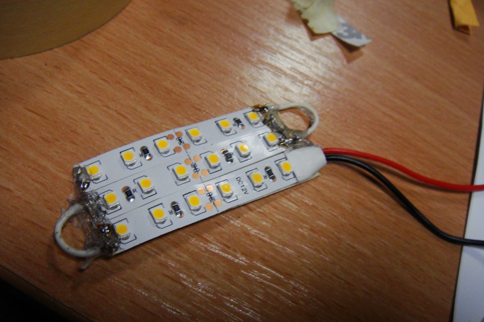 # LED підсвічування салону, пересвіт БК /// 3