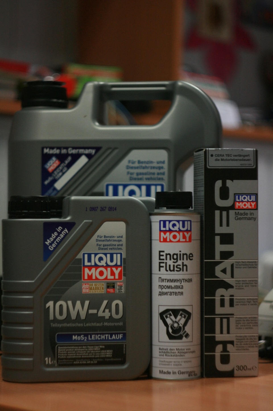 # Заміна мастила. Перехід на Liqui Moly + Cerateck /// 1