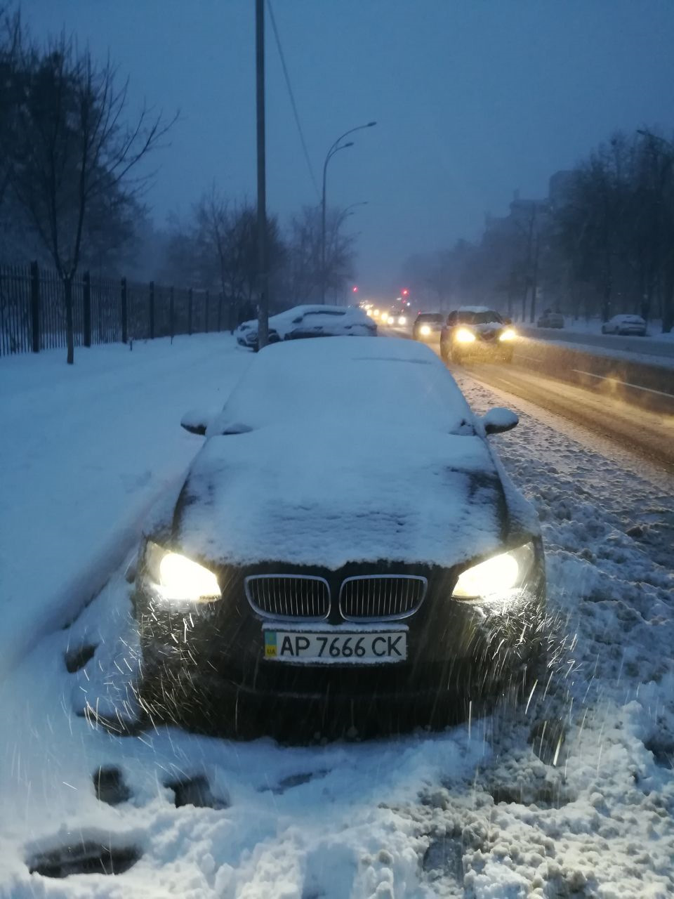 Перший сніг та нові бехи 1