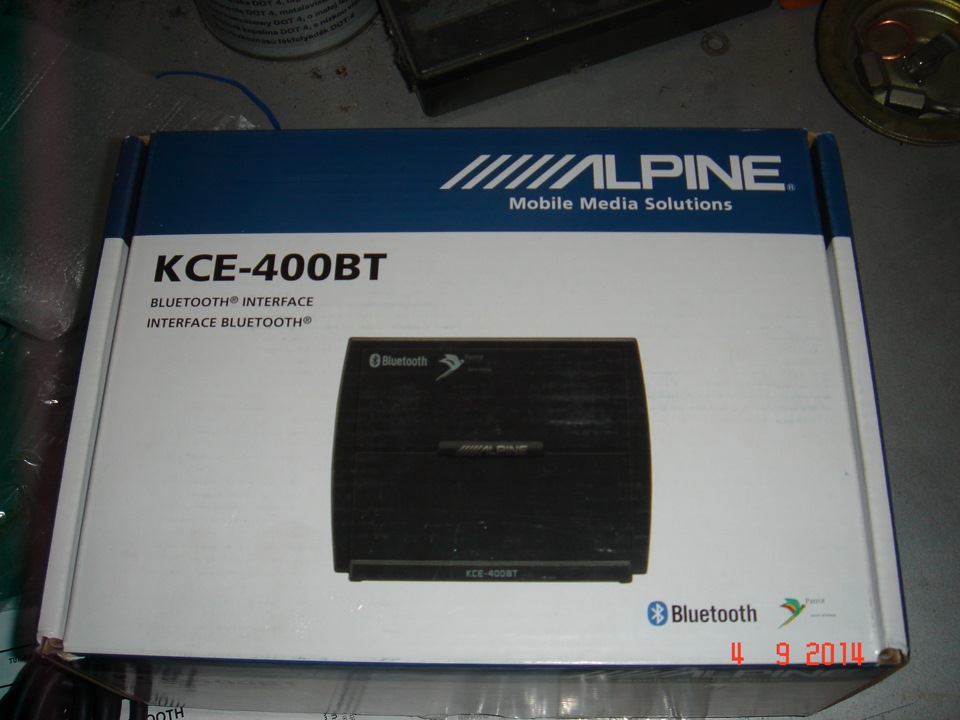 Bluetooth kce-400bt для Alpine 117ri 1