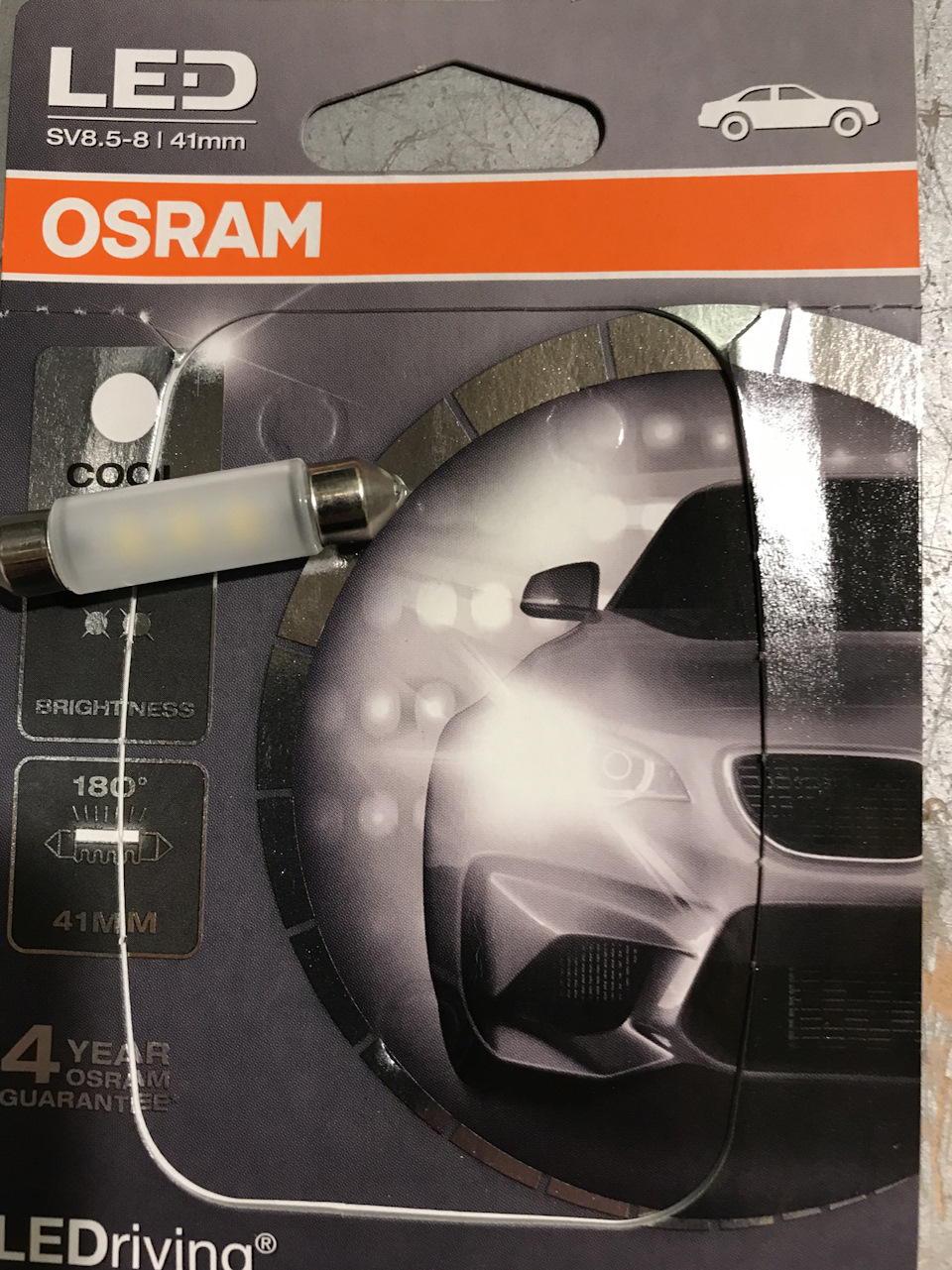 Osram 6441CW-01B💡Хай буде світло в багажнику 4