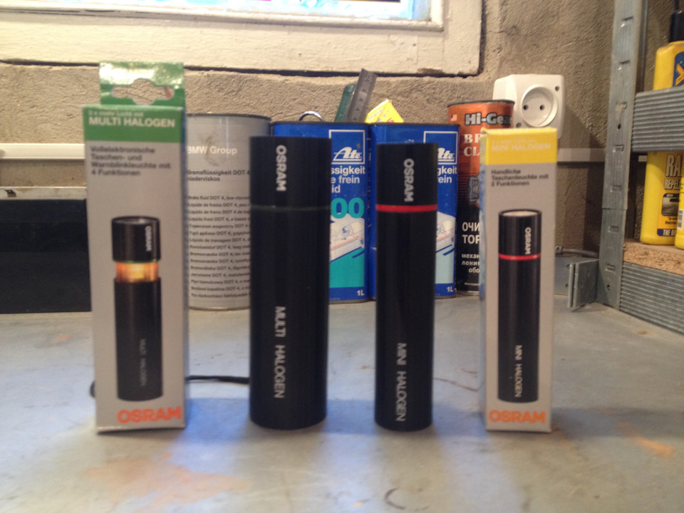Osram вінтаж і парасолька OEM 🔦☂️ 2