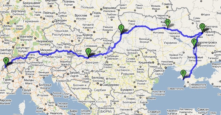 Summer Trip 2010 Швейцарія - Україна - Швейцарія 1