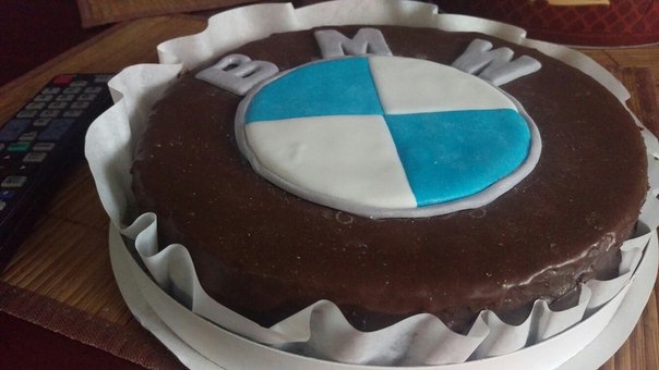 Торт BMW своїми руками 2