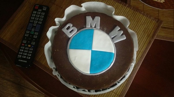 Торт BMW своїми руками 1